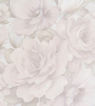 Обои виниловые большие цветы на бежевом фоне Freedom "Розалин" арт. 10509-01 Обои виниловые бо