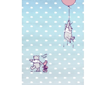 4-4025 Фотообои Komar "Winnie Pooh Piglet"