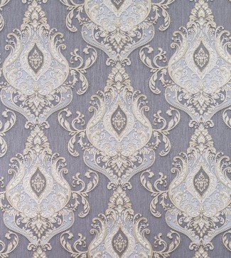 Обои серый крупный Дамаск Freedom Долорес арт. 10609-06 Обои серый крупны
