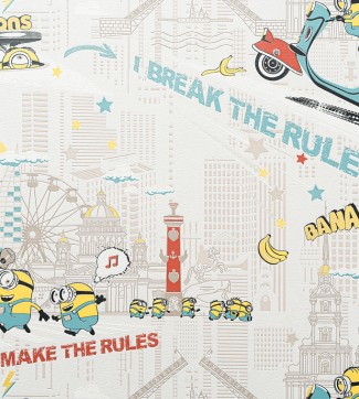 20187-02 Обои декор. в.в. Миньоны 10м*1,06м/9 20187-02 Обои дек