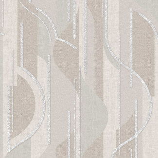 Обои коричневые геометрия Boston виниловые арт. 168567-24 Обои коричневые г