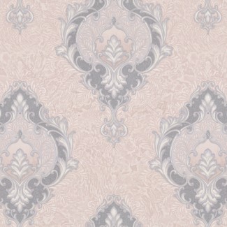 Обои Дамаск на бежевом фоне Euro Decor виниловые Champagne арт.7151-02 Обои Дамаск на бе