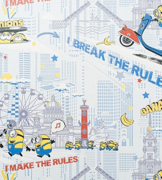 20187-03 Обои декор. в.в. Миньоны 10м*1,06м/9 20187-03 Обои дек