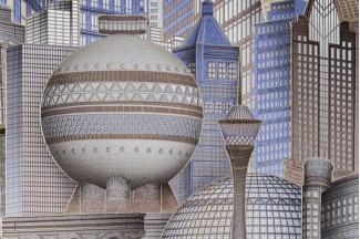 Синие флизелиновы