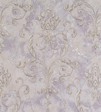 Обои фиолетовые Дамаск виниловые Тесоро арт. 10549-05 Обои фиолетовые Д