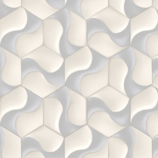 Обои серые геометрия Euro Decor виниловые Cube арт.7153-02 Обои серые геомет