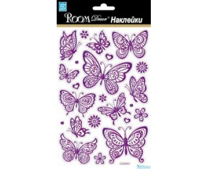 CLA 6303 (сиреневые бабочки - мини)