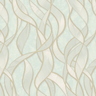 Обои зеленые с графикой Антураж виниловые Legenda арт. 168459-28 Обои зеленые с гр