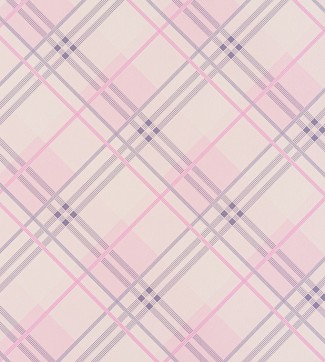 Обои в клетку на розовом фоне Артекс винил Модница арт. 10294-02 Обои в клетку на
