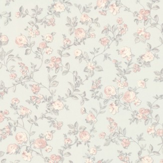 Обои цветы на сером фоне Floral арт. 9132-11 Обои цветы на сер