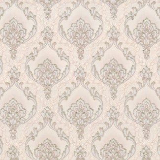 Обои Дамаск бежевый Euro Decor виниловые Romanov арт.7137-01 Обои Дамаск бежев