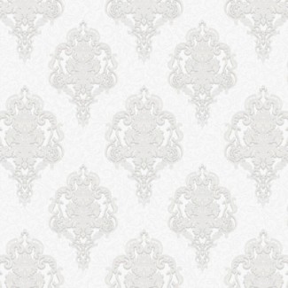 Обои бежевый дамаск Антураж Hermitage виниловые арт. AN8614-21 Обои бежевый дама
