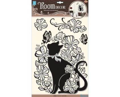 POA 5855 (кошечка в цветах)