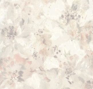 Обои белые с цветами Euro Decor виниловые Mone арт. 7125-00 Виниловые обои с