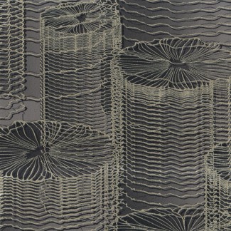 Черные обои с цве