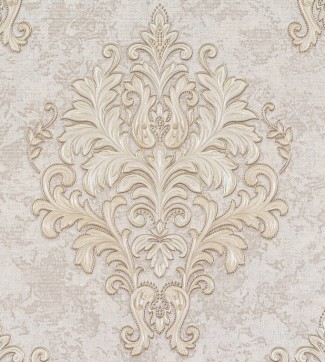 Обои коричневые флизелиновые с рисунком дамаск арт 10506-05 Обои коричневые ф