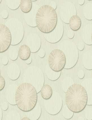 Обои зеленые с геометрическим рисунком  Evolution арт. 168484-18 Обои зеленые с ге