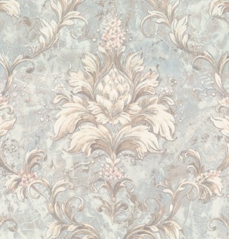 9143-11 Palazzo Ducale Обои Винил Горячего Тиснения Дамаск 9143-11 Palazzo D