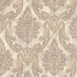 Обои бежевые Евро Декор виниловые на флизелиновой основе - Aisha арт. 9065-01 Обои евро Декор б