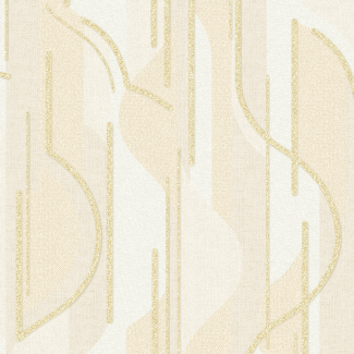 Обои бежевые геометрия Boston виниловые арт. 168567-23 Обои бежевые геом