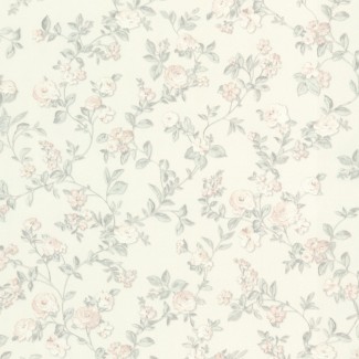 Обои цветы на белом фоне Floral арт. 9132-00 Обои цветы на бел