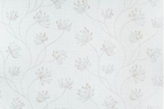 Обои белые с изображением цветочков и веточек Артекс  Гретта арт. 10500-01 Обои белые с изоб