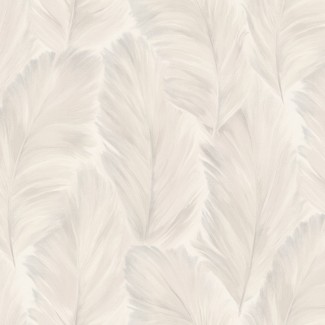 Обои белые перья Ornamy Magic виниловые арт.8037-00 Обои белые перья