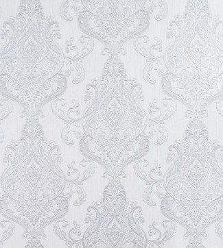 Обои серый крупный Дамаск Freedom Долорес арт. 10609-03 Обои серый крупны