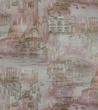 Обои бежевые виниловые города Артекс Сан-Марко арт. 10091-03 Бежевые виниловые