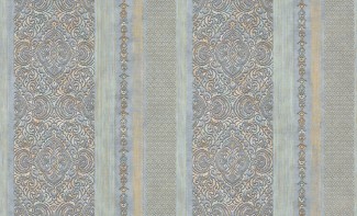 Обои с классическим рисунком и полосами виниловые OVK Design Арабика арт. 10334-04 Обои с рисунком д